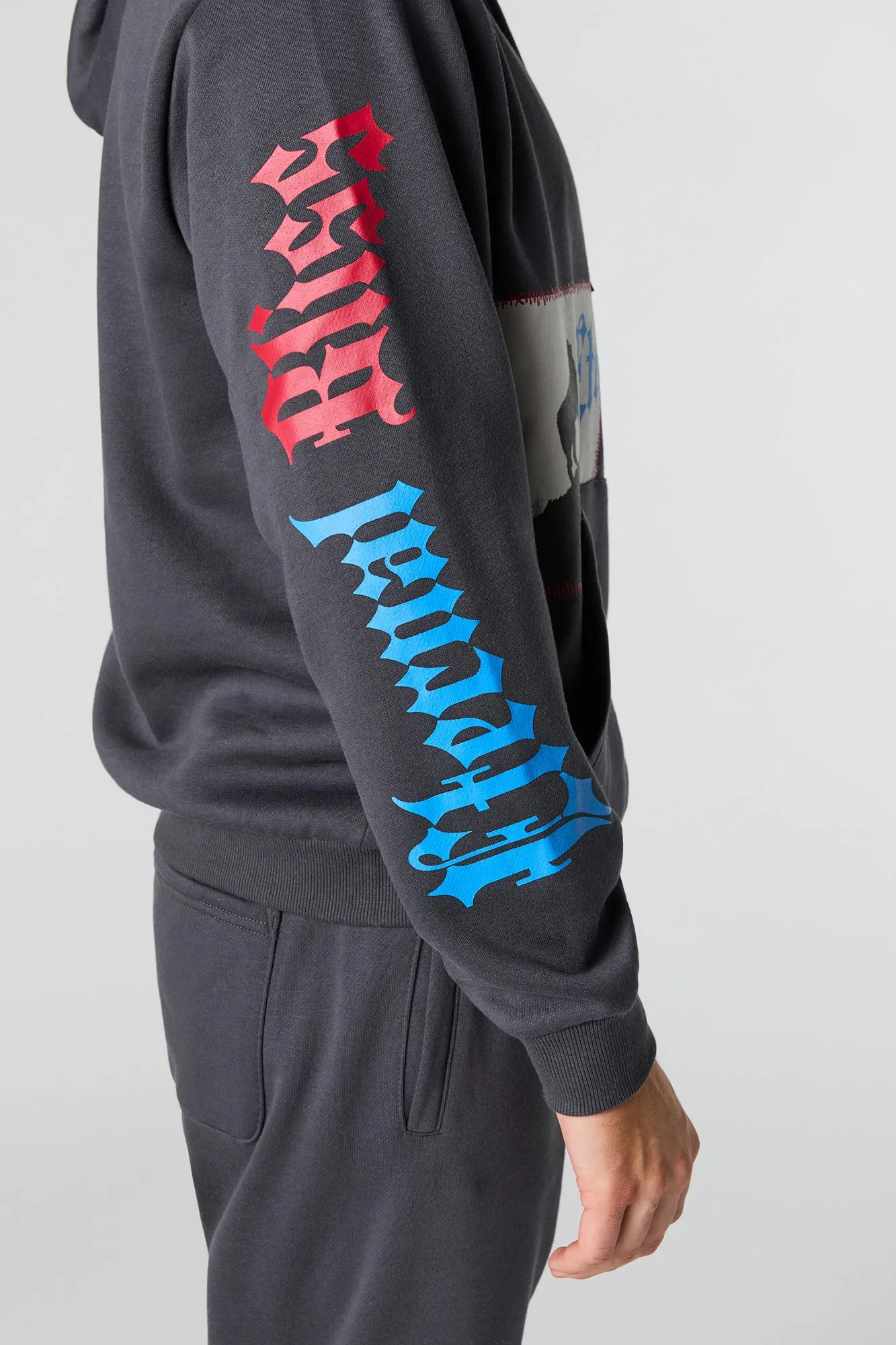 Eternal Bliss Graphic Fleece Hoodie sold by Urban Planet product image thumbnail 4