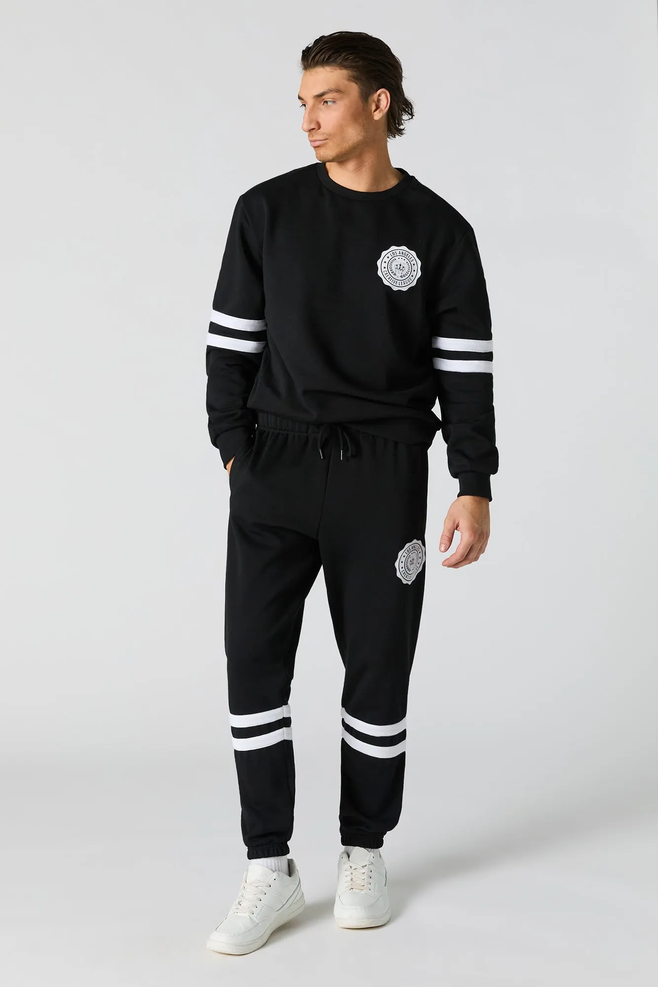 LA Creative League Graphic Fleece Hoodie sold by Urban Planet product image thumbnail 3