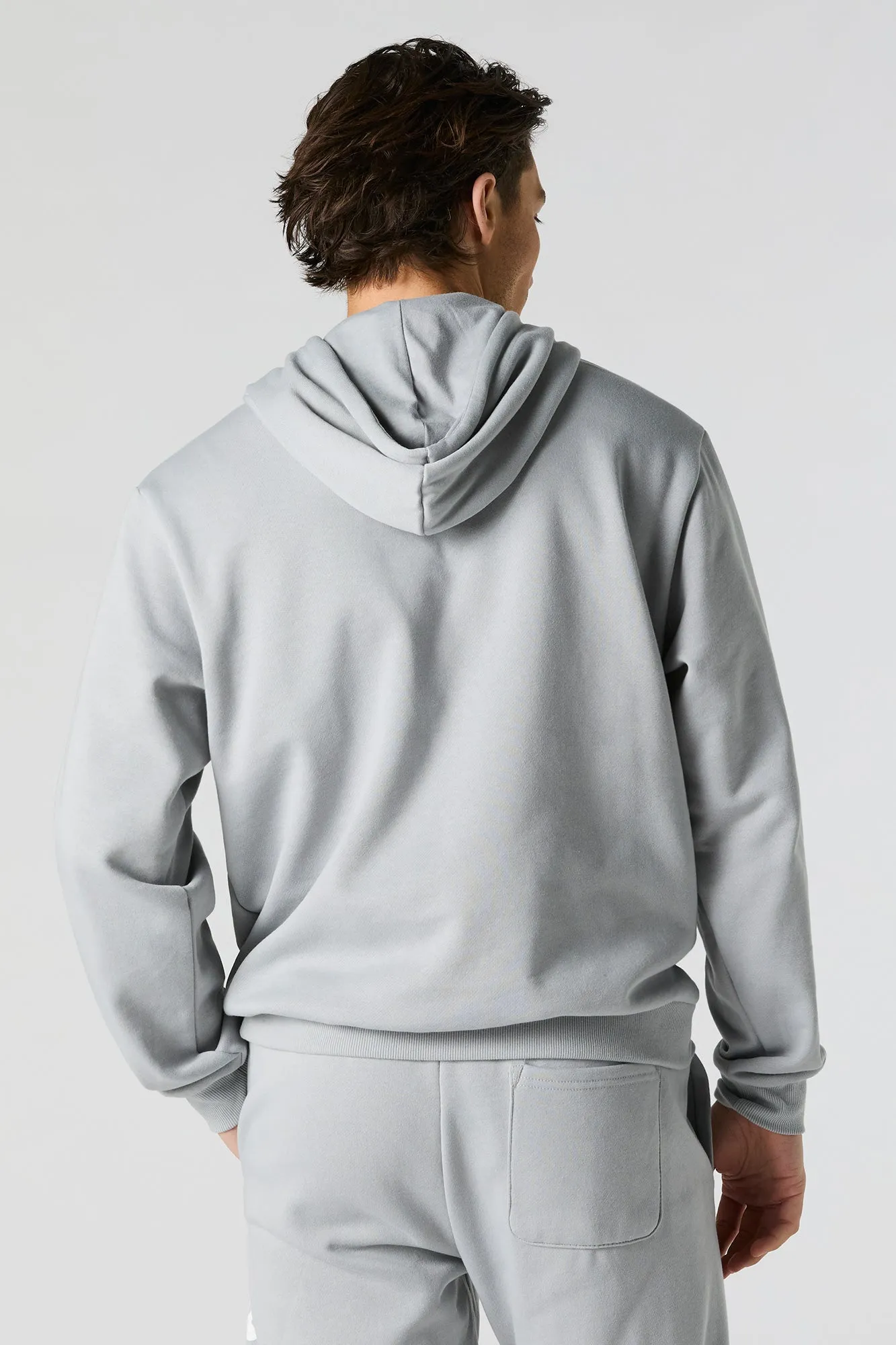 Hope for Best Puff Print Fleece Hoodie sold by Urban Planet product image thumbnail 2
