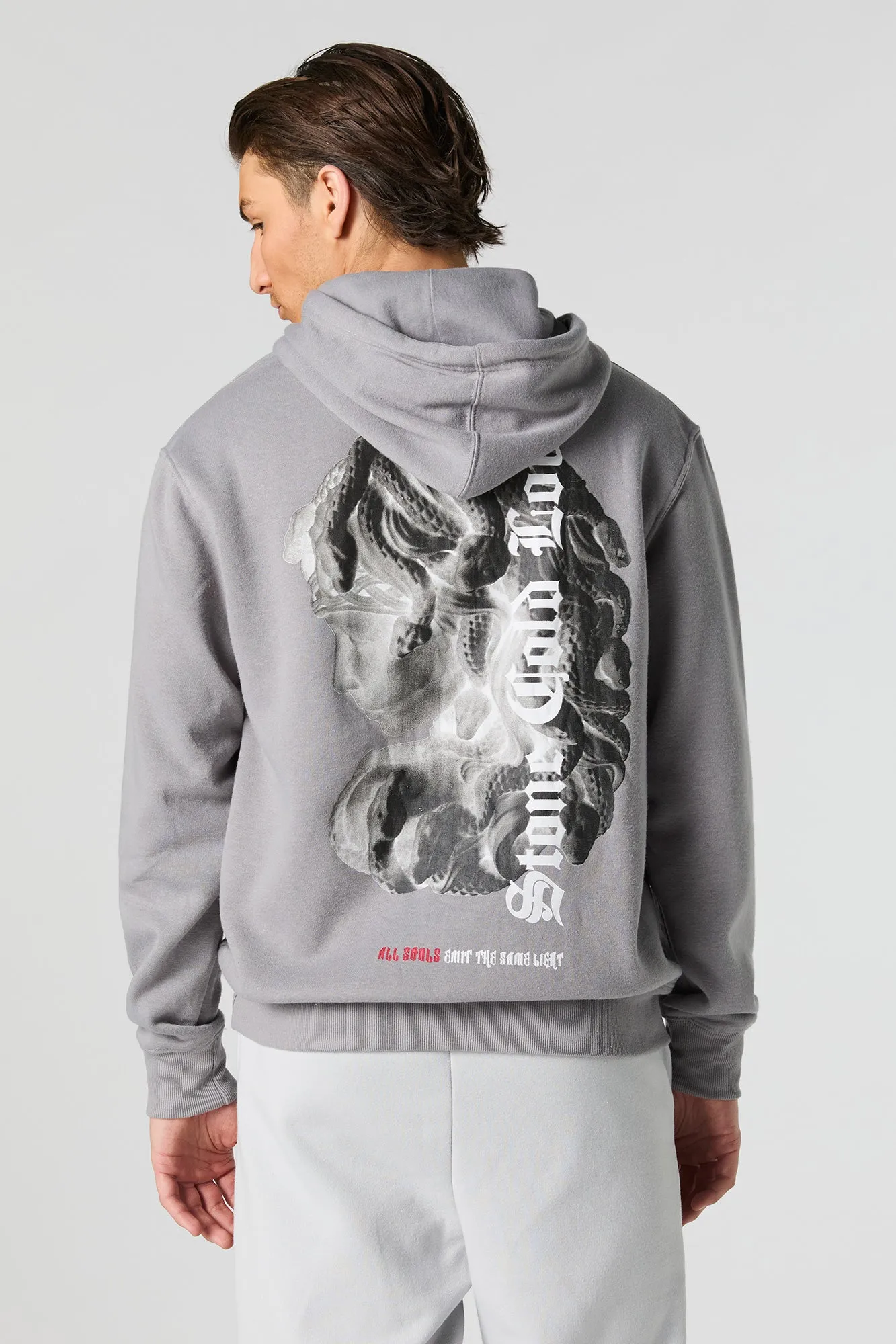Stone Cold Lover Embroidered Fleece Hoodie sold by Urban Planet