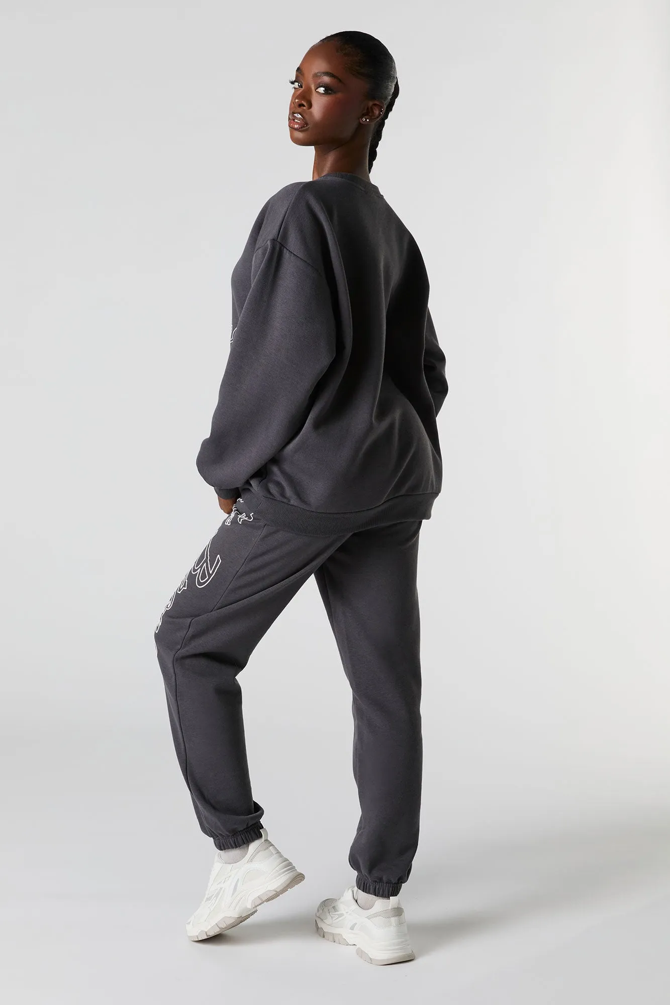 Jogger en molleton avec motif brodé Ford Bronco sold by Urban Planet product image thumbnail 3