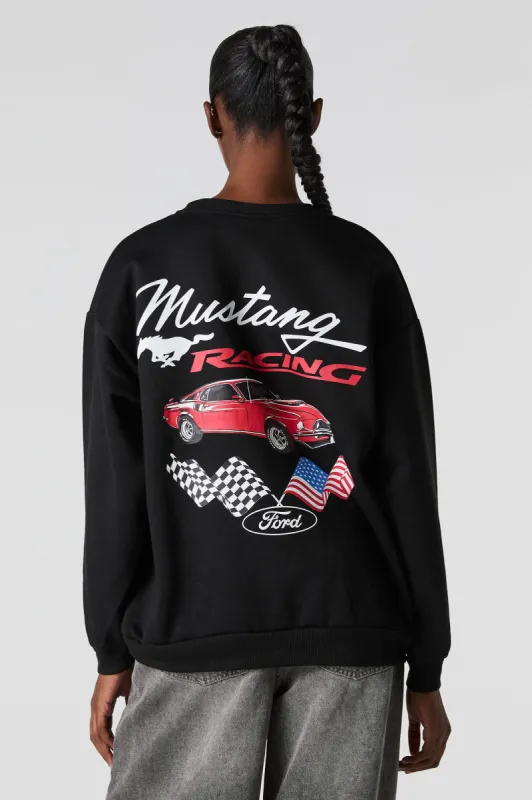 Ford Mustang Graphic Fleece Sweatshirt made by Stitches
