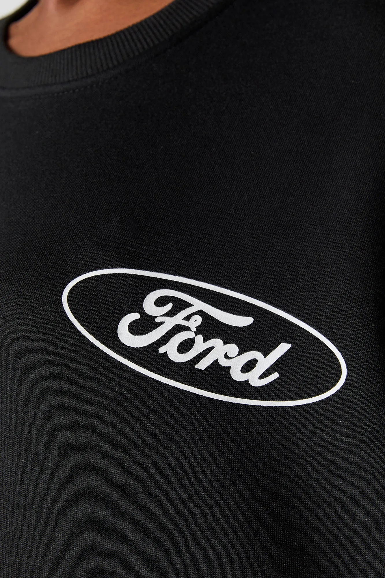 Ford Mustang Graphic Fleece Sweatshirt sold by Urban Planet product image thumbnail 4