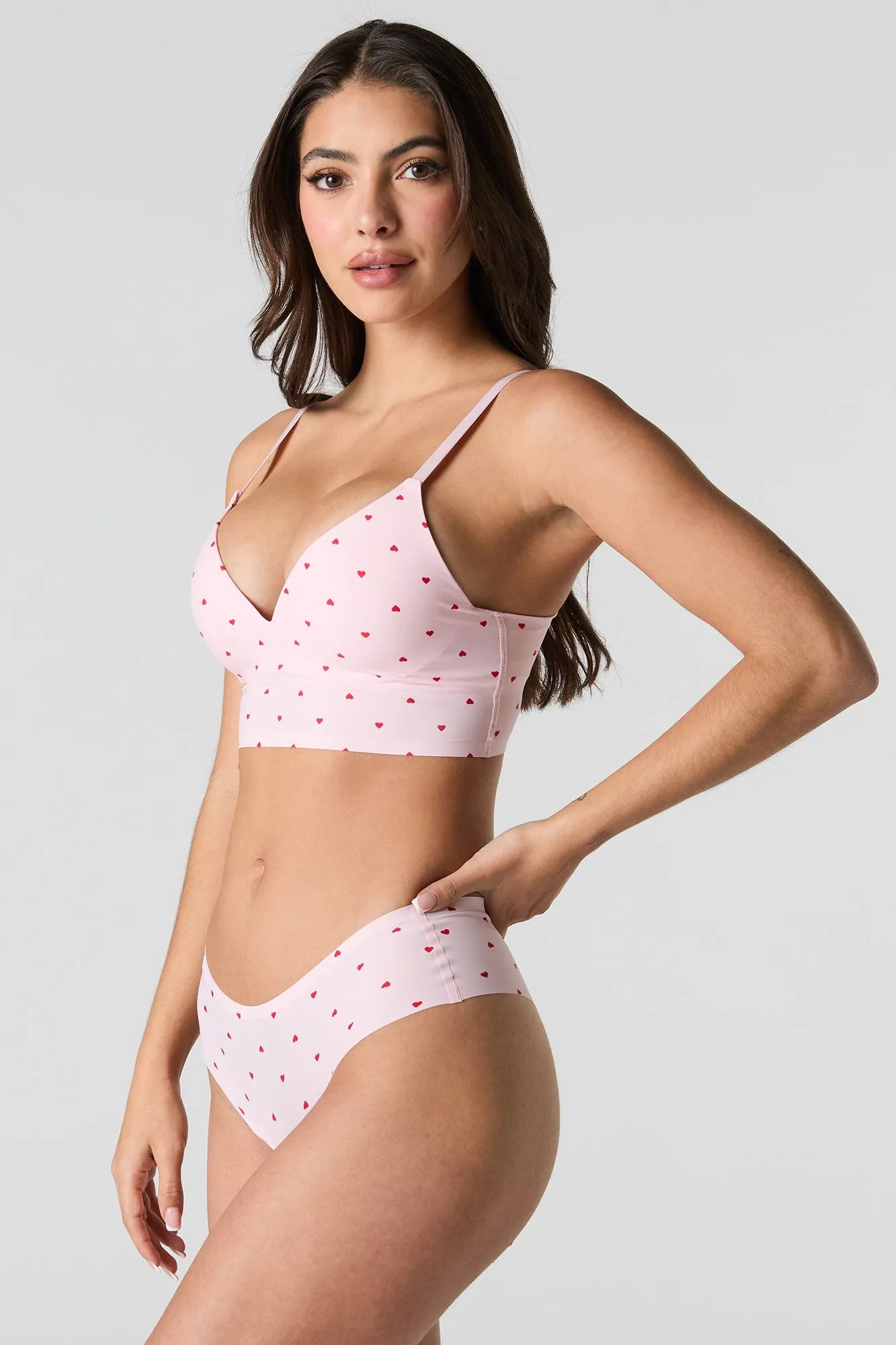 Culotte Cheeky invisible imprimée et unie (3 paires) sold by Urban Planet product image thumbnail 2