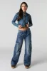 Jean cargo jambe large sold by Urban Planet