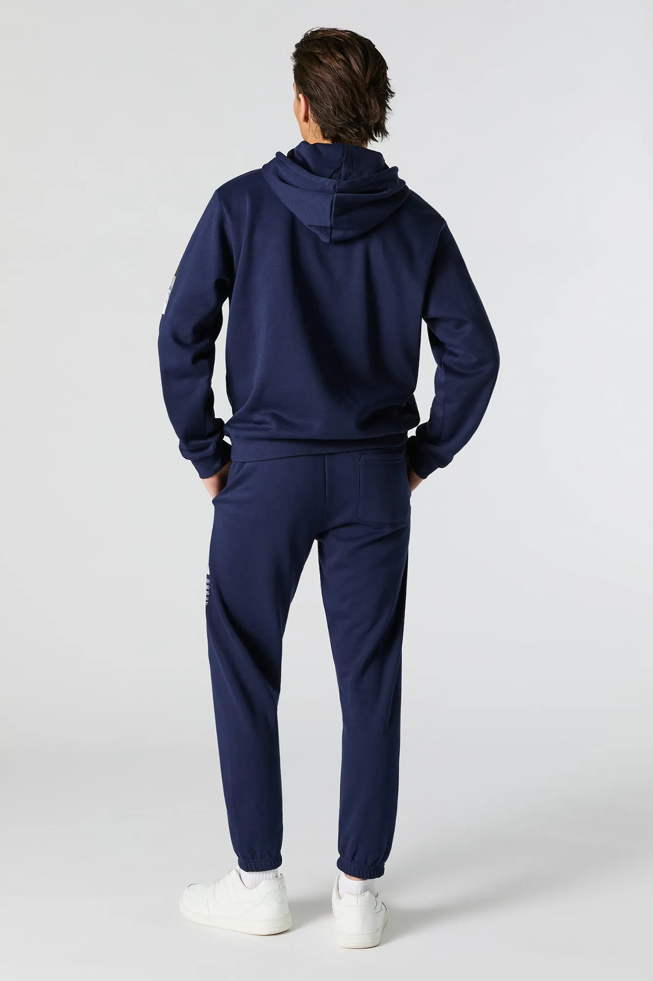 A Graffiti Graphic Fleece Jogger sold by Urban Planet product image thumbnail 3