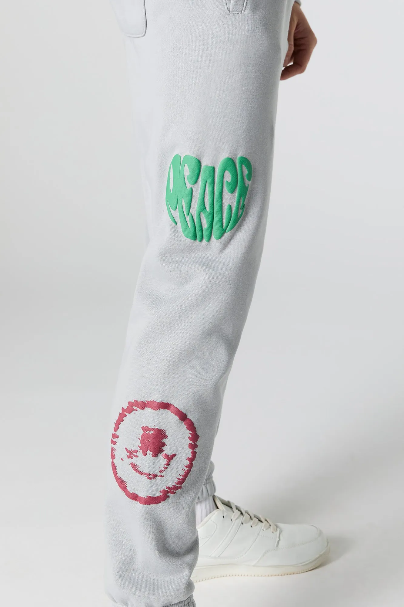 Jogger en molleton à imprimé Hope for Best sold by Urban Planet product image thumbnail 4