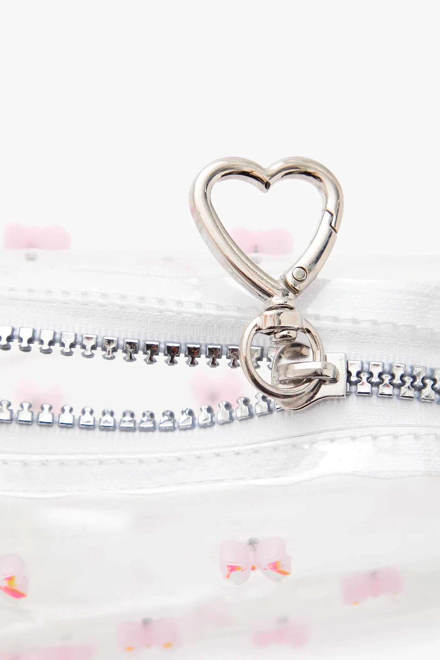 Transparent Bow Makeup Bag sold by Urban Planet product image thumbnail 2