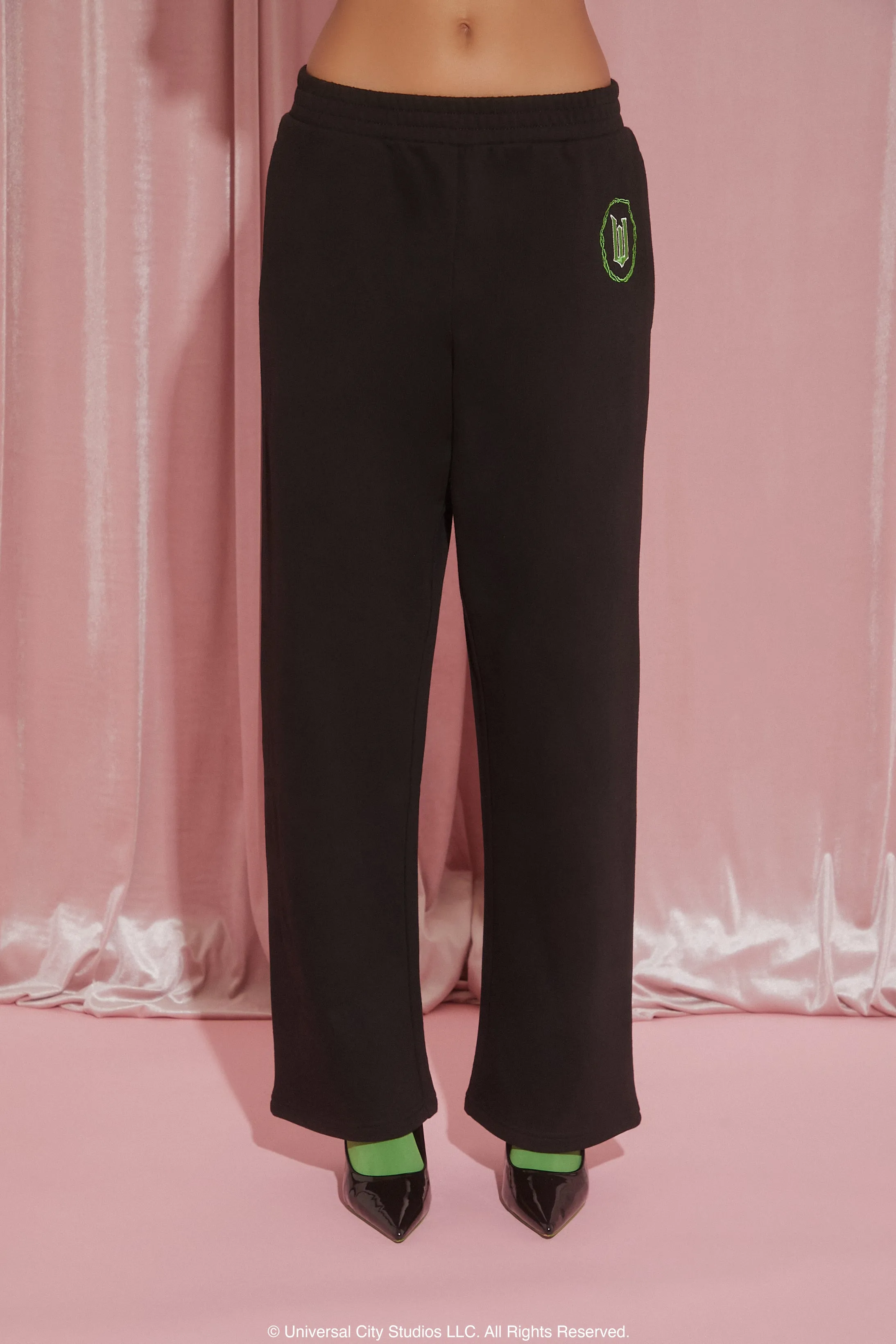 Pantalon d'entraînement avec motif brodé Wicked sold by Urban Planet product image thumbnail 2