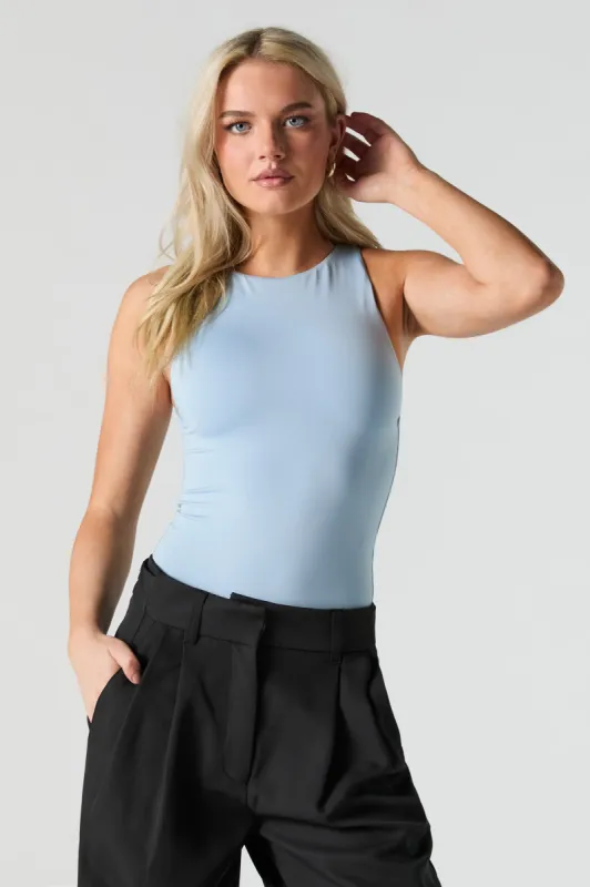 Contour Round Neck Sleeveless Bodysuit sold by Urban Planet