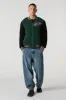 Blouson de style universitaire en Sherpa avec motif brodé sold by Urban Planet