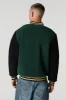 Blouson de style universitaire en Sherpa avec motif brodé sold by Urban Planet