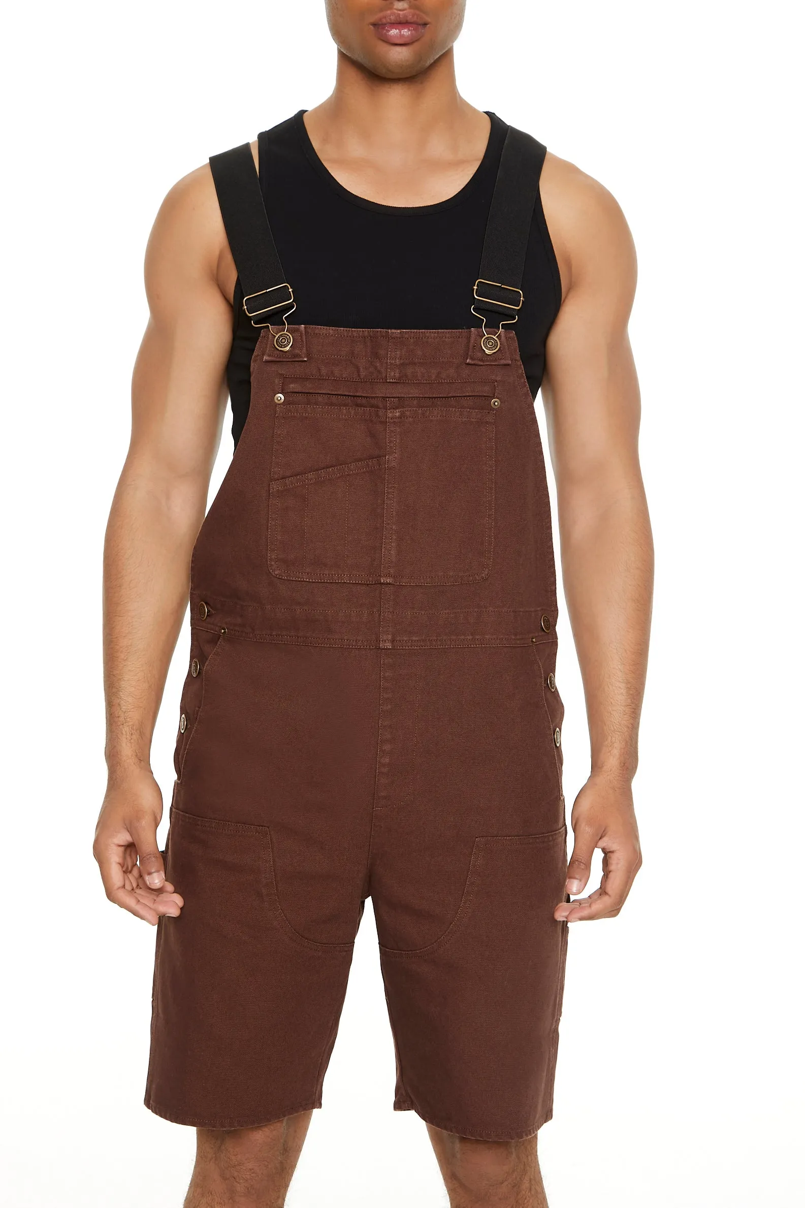 Salopette-short en sergé avec blocs de couleurs sold by Urban Planet product image thumbnail 3