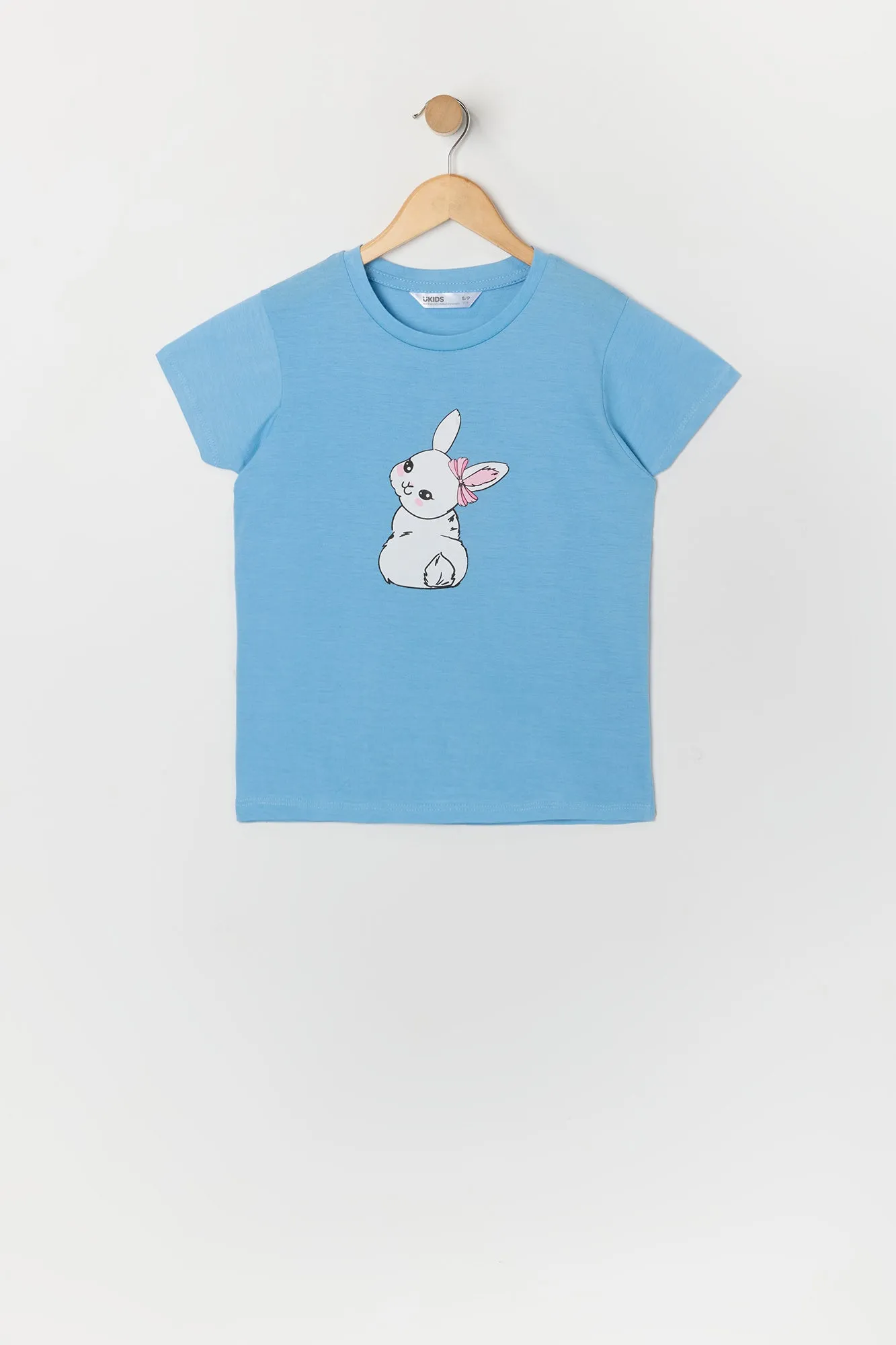 T-shirt à imprimé Bunny Bow pour fille sold by Urban Planet