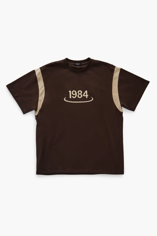 Embroidered 1984 Crewneck T-Shirt made by Forever 21