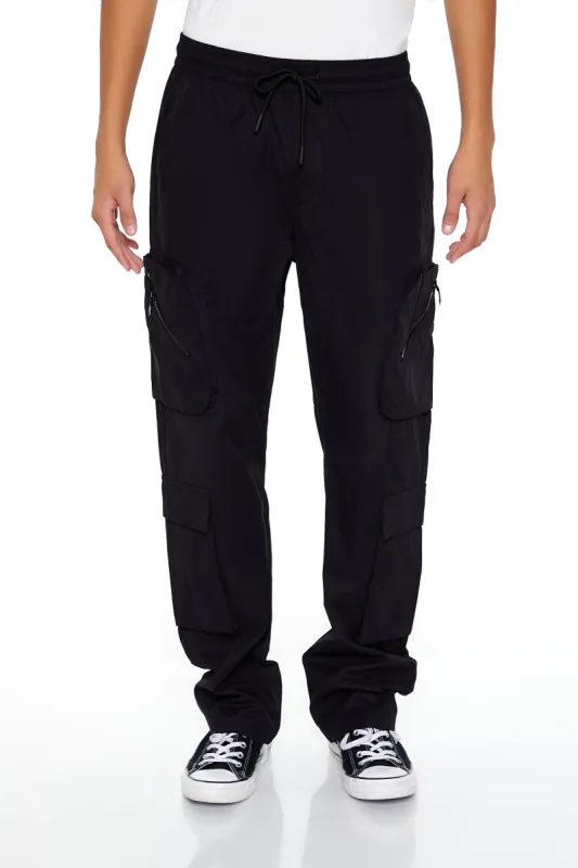 Slim Fit Drawstring Cargo Pant sold by Urban Planet