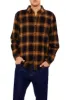 Plaid Flannel Curved Hem Top sold by Urban Planet