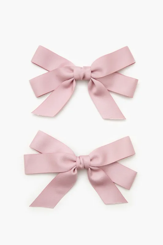 Bow Gator Hair Clip Set (2 Pcs) sold by Urban Planet