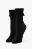 Ribbed Knit Lace Crew Socks sold by Urban Planet