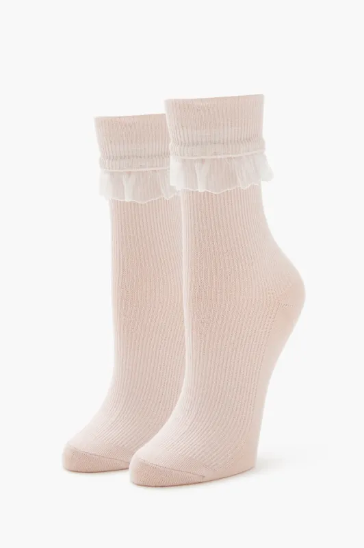 Socquettes en tricot côtelé sold by Urban Planet