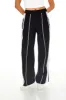 Striped High Rise Wide Leg Pant sold by Urban Planet