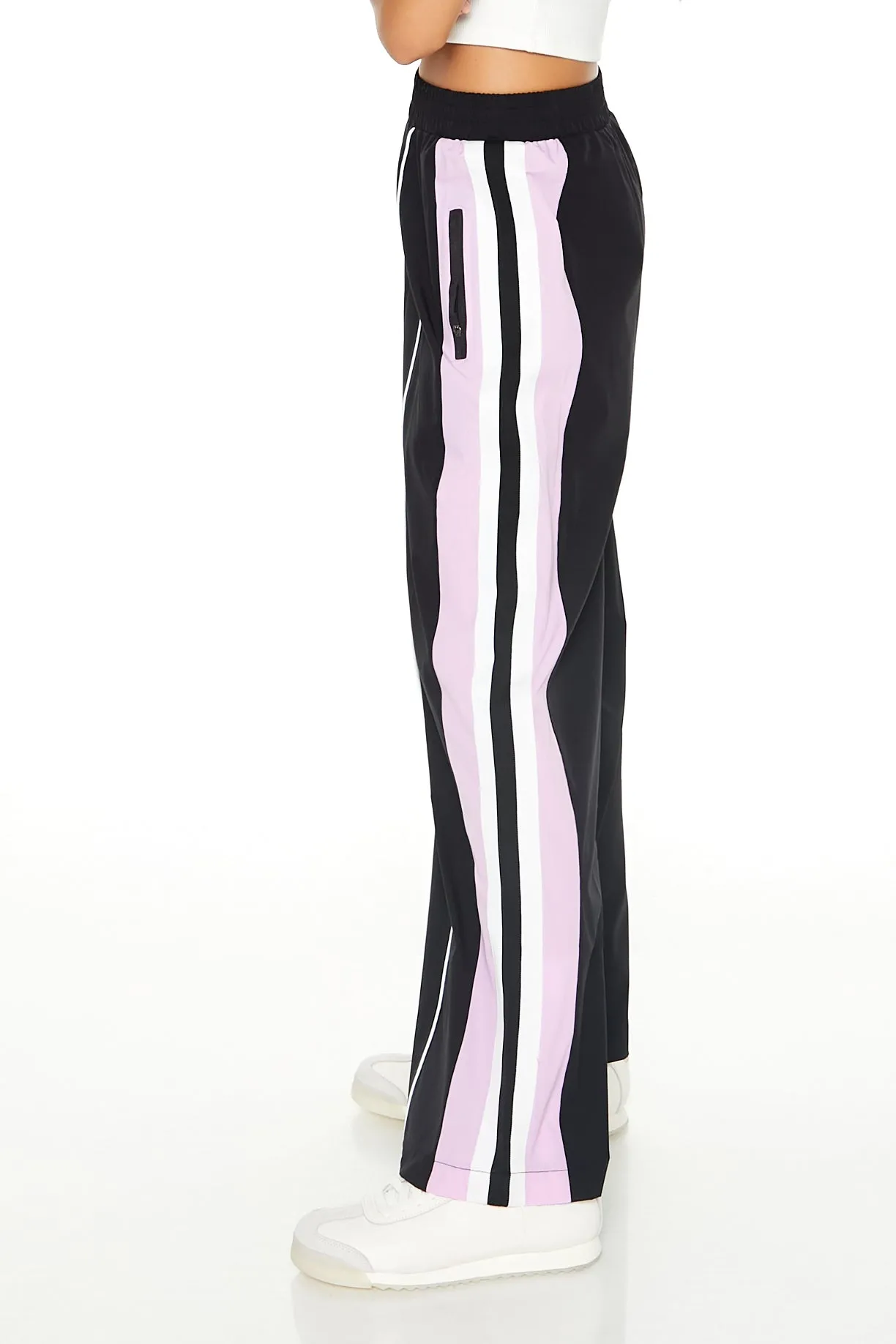 Striped High Rise Wide Leg Pant sold by Urban Planet product image thumbnail 4