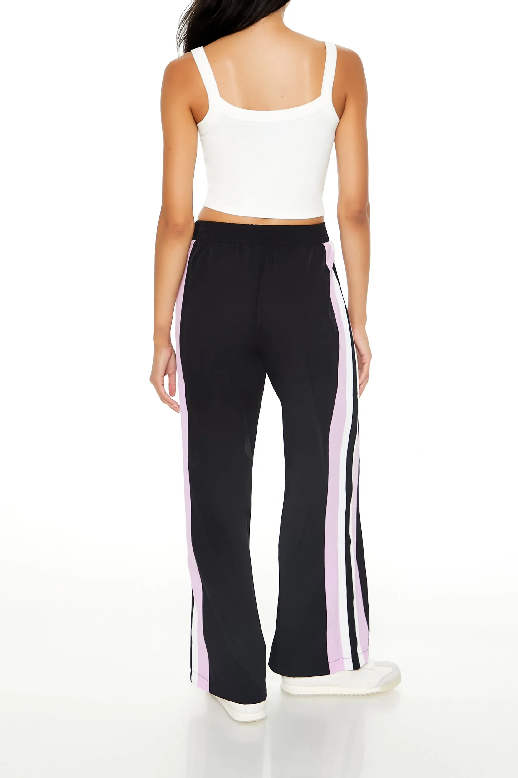 Striped High Rise Wide Leg Pant sold by Urban Planet product image thumbnail 3