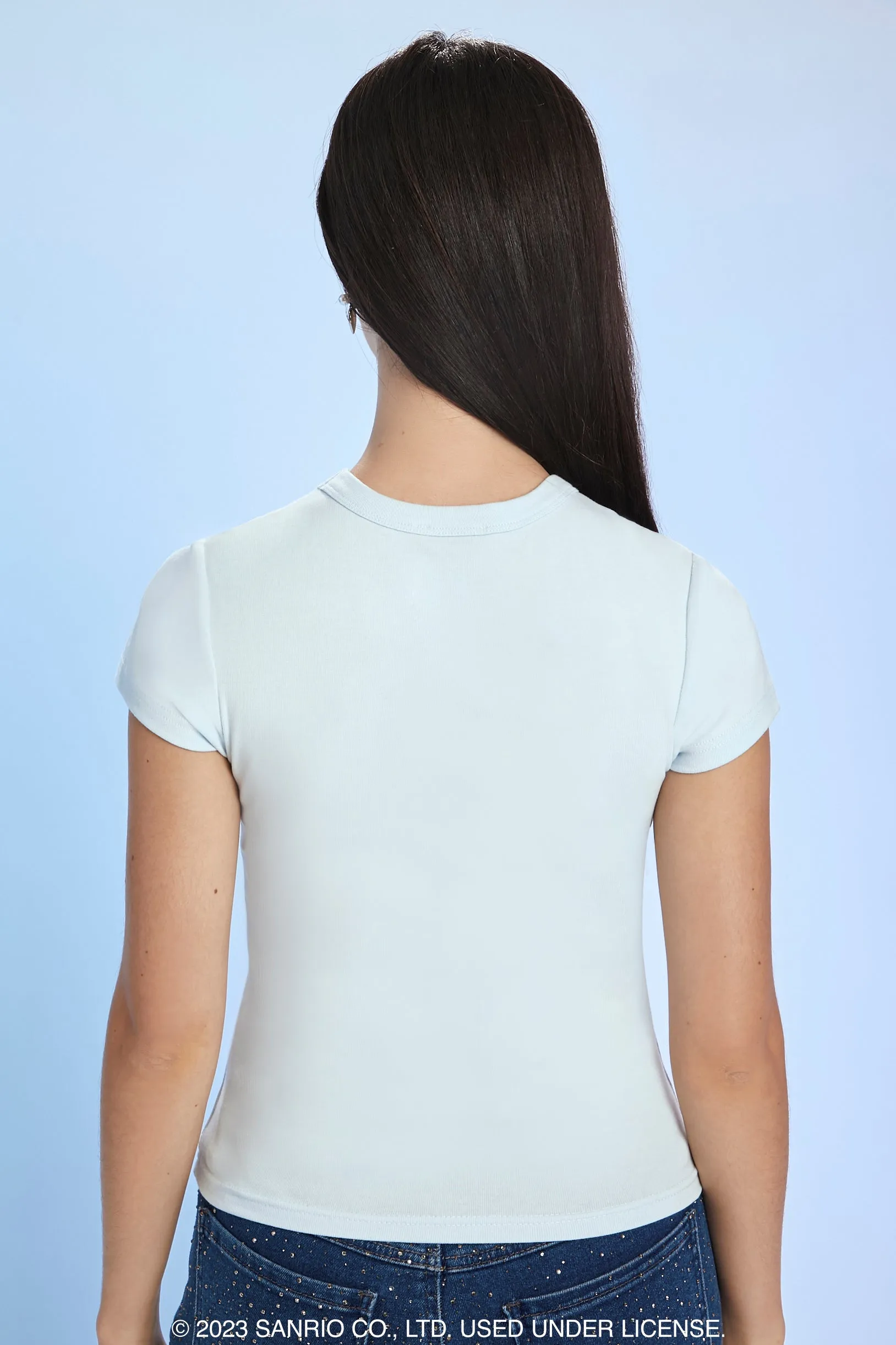 T-shirt court à imprimé Hello Kitty sold by Urban Planet product image thumbnail 2