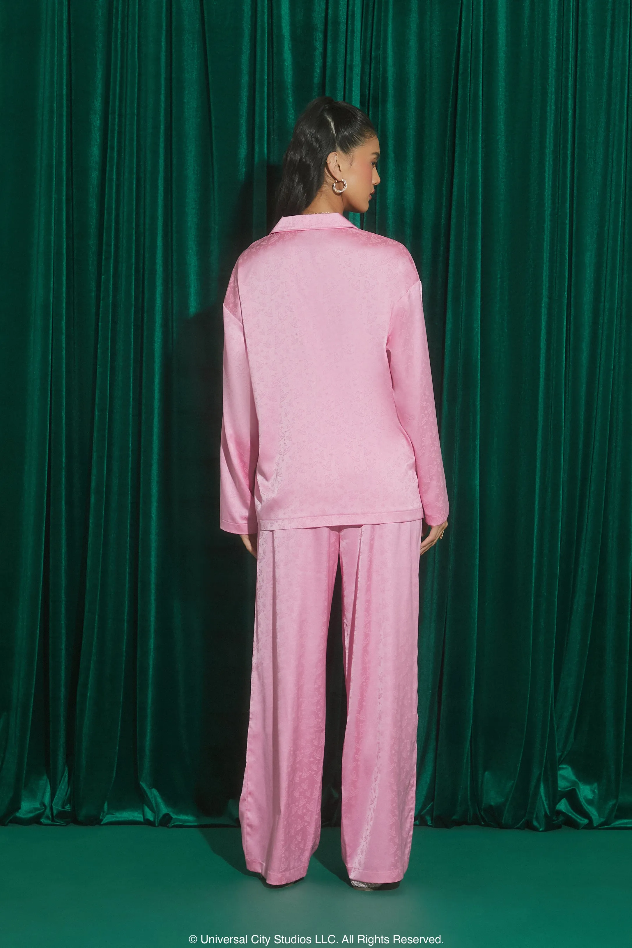 Ensemble pyjama avec haut et pantalon à imprimé Wicked sold by Urban Planet product image thumbnail 2