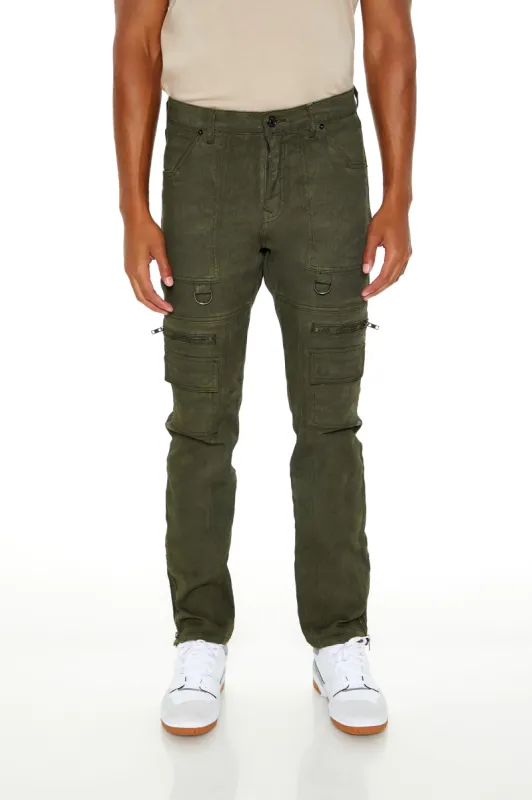 Slim Fit Mid Rise Cargo Jean sold by Urban Planet