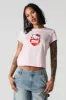 Hello Kitty Heart Graphic T-Shirt sold by Urban Planet