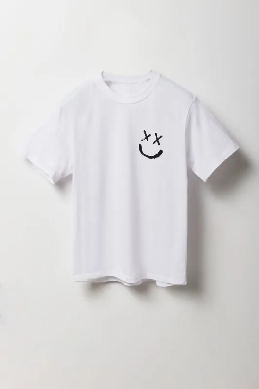 T-shirt à imprimé Smile sold by Urban Planet