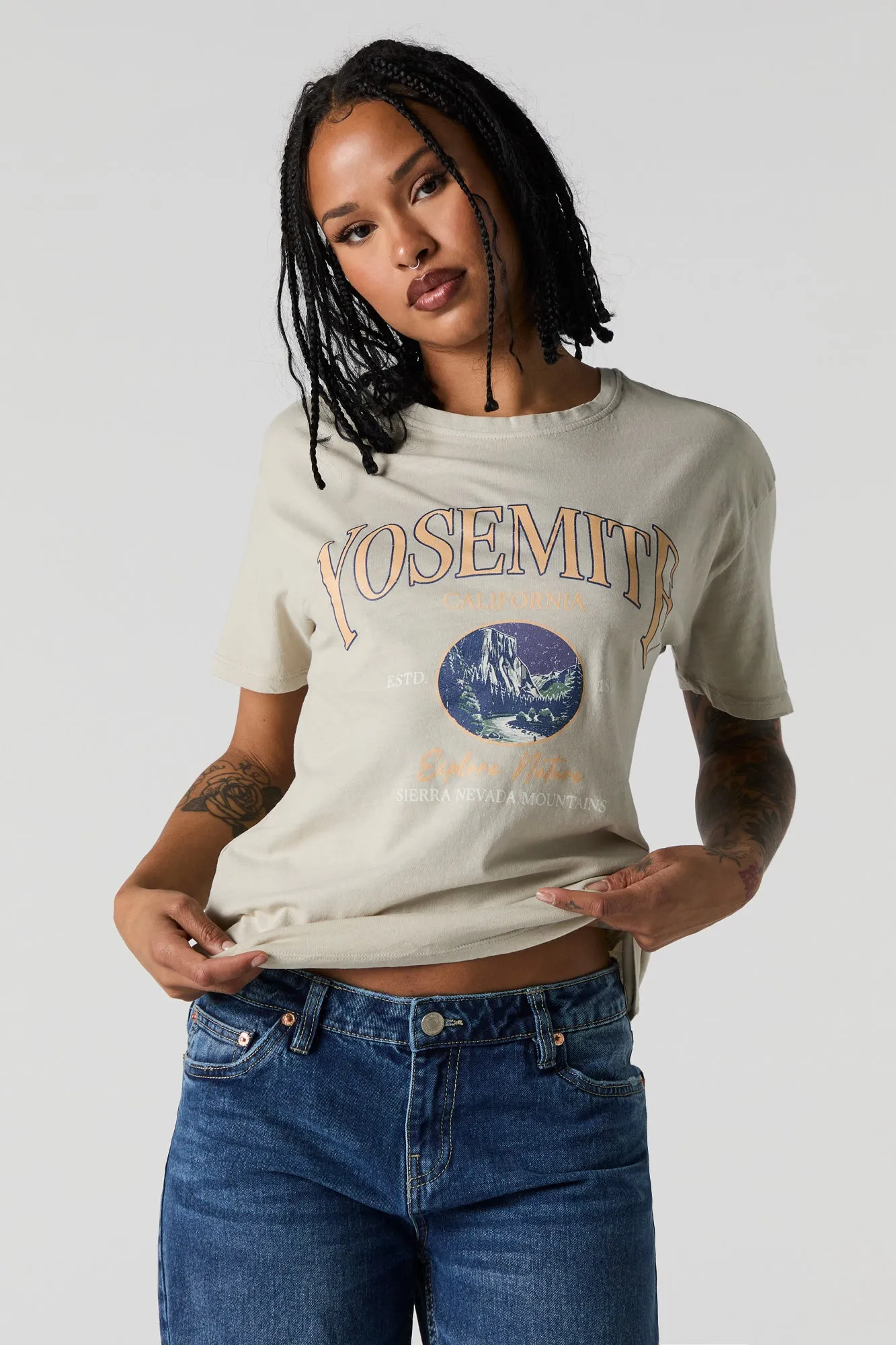 T-shirt à imprimé Yosemite sold by Urban Planet