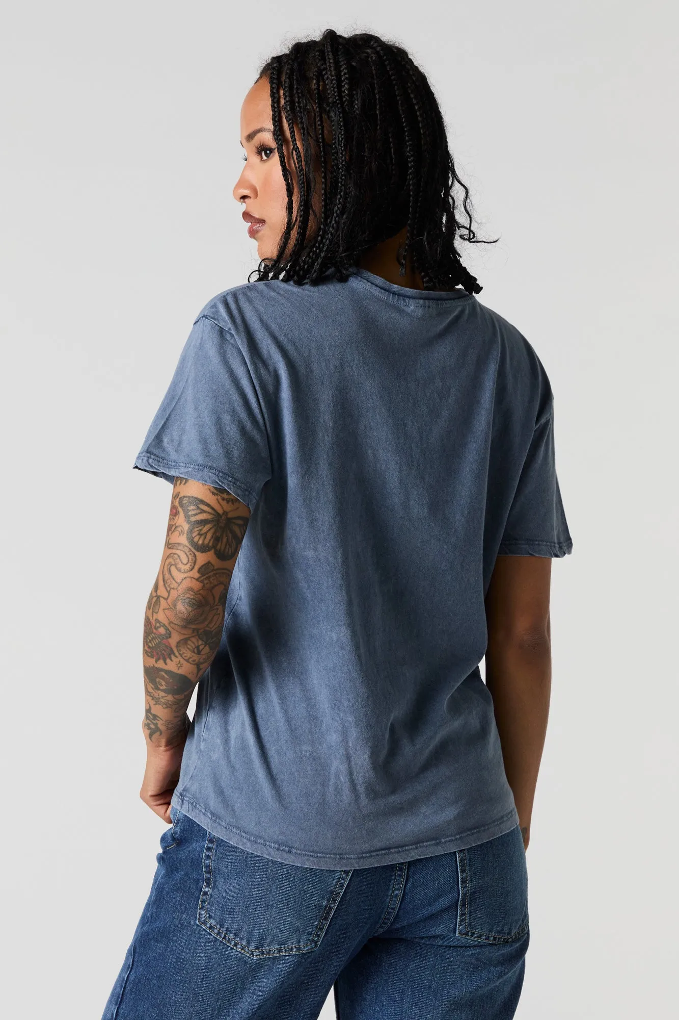 Inner Peace Graphic T-Shirt sold by Urban Planet product image thumbnail 2