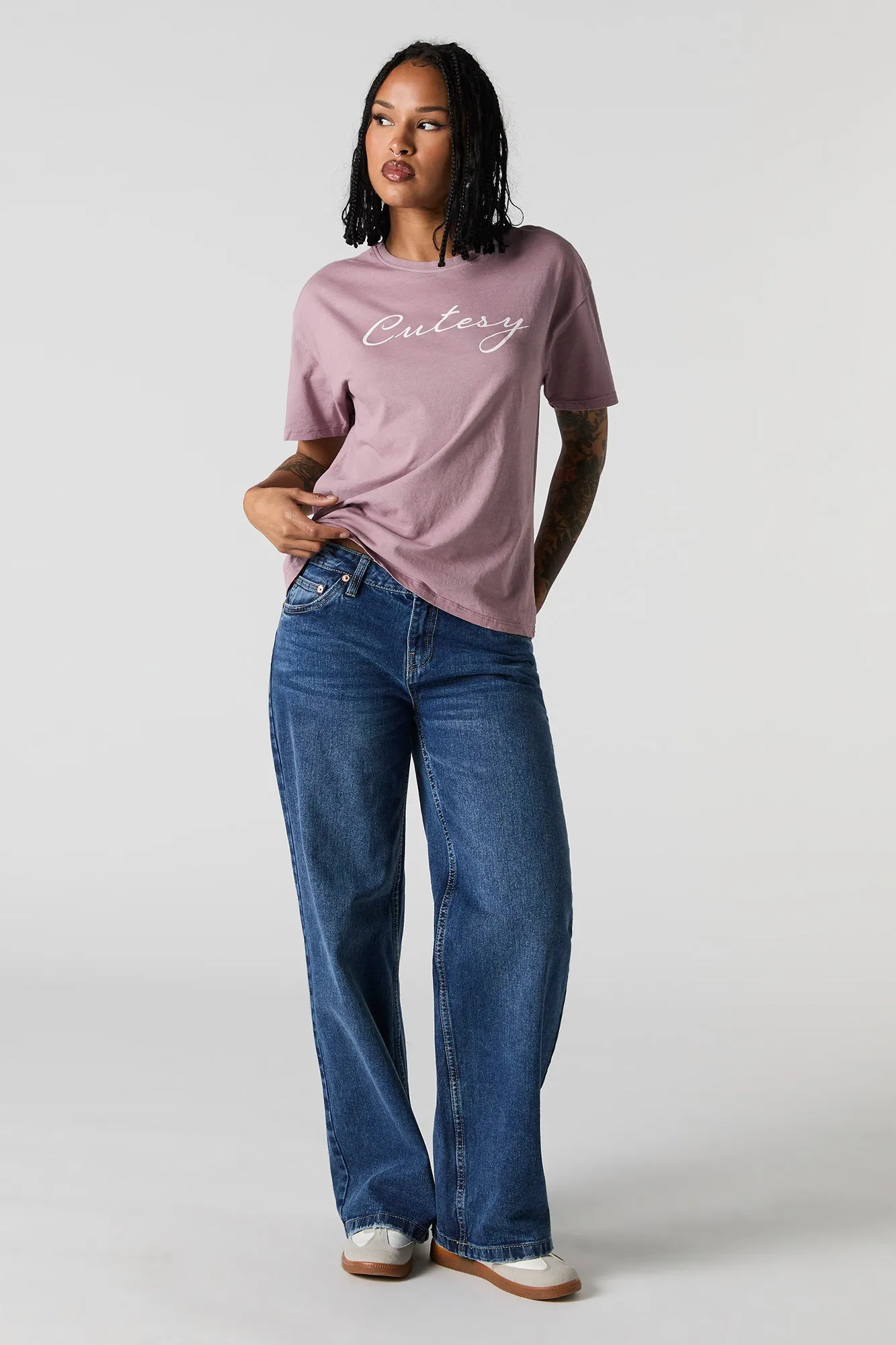T-shirt à imprimé Cutesy sold by Urban Planet product image thumbnail 3