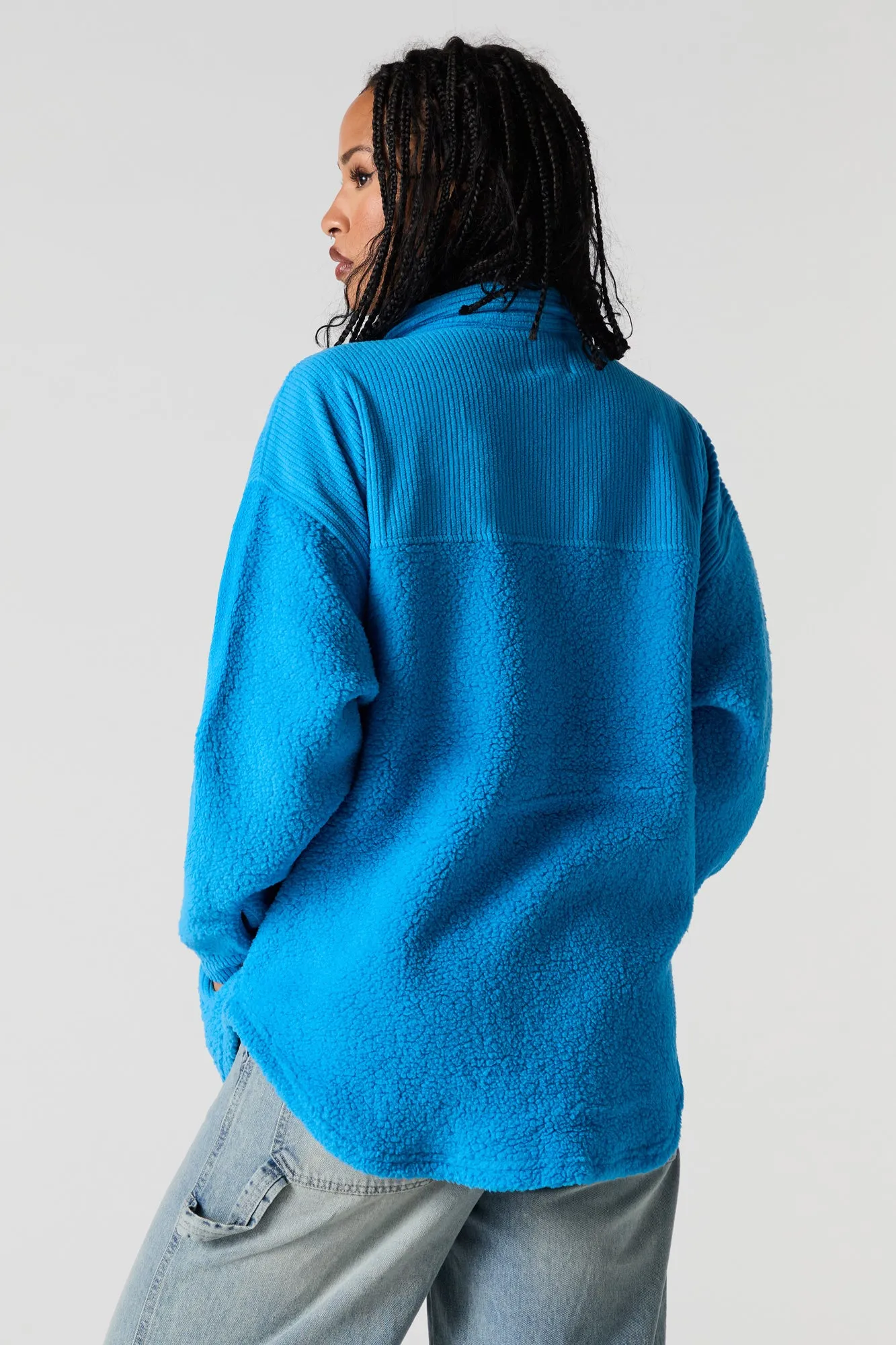 Sherpa Shacket sold by Urban Planet product image thumbnail 2
