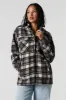 Plaid Sherpa Shacket sold by Urban Planet