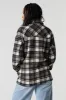Plaid Sherpa Shacket sold by Urban Planet