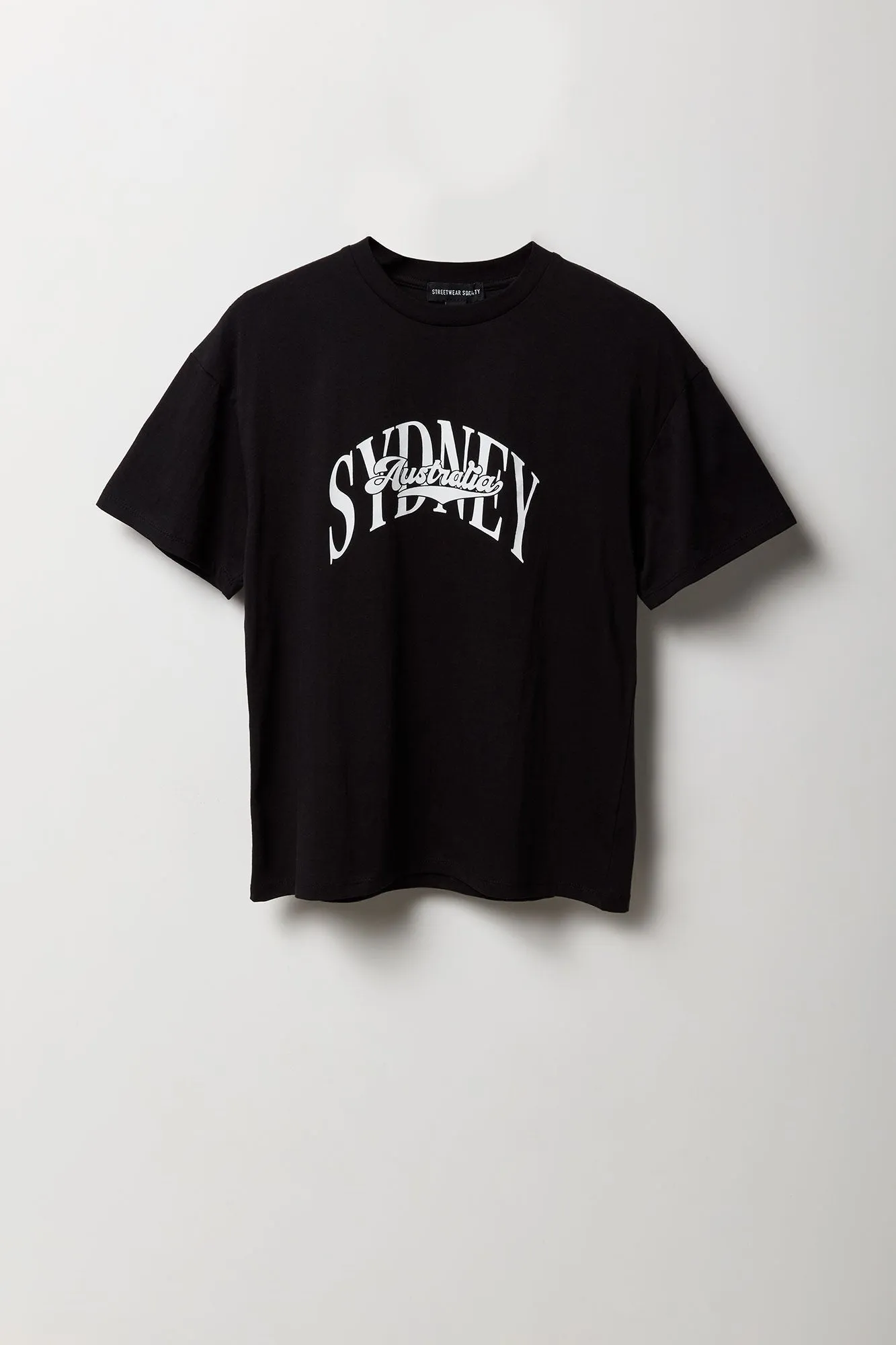 Sydney Australia Graphic Boyfriend T-Shirt sold by Urban Planet product image thumbnail 4