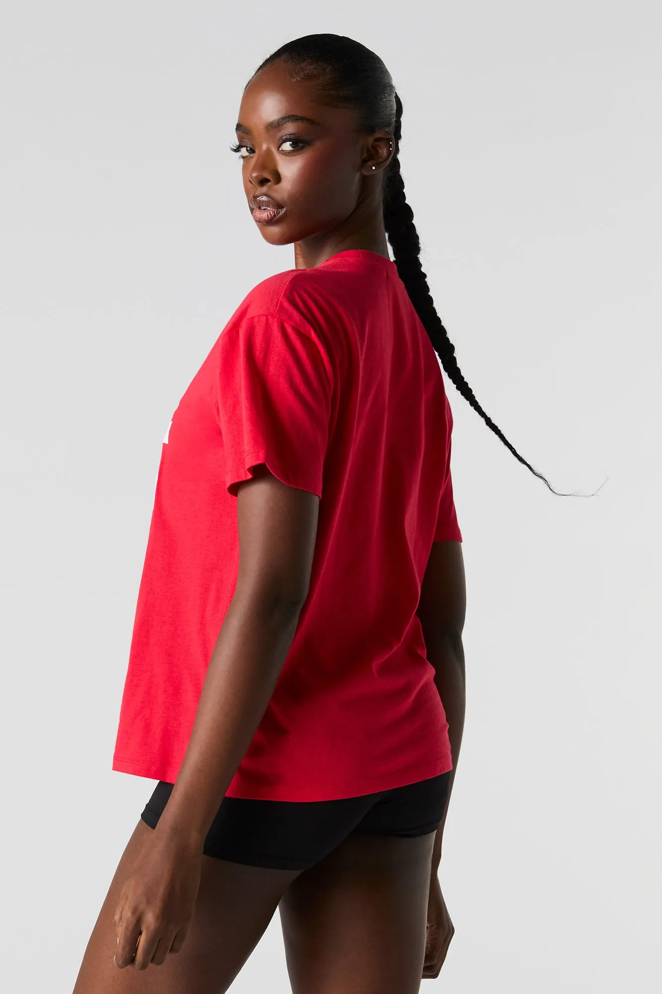 T-shirt de coupe garçonne à imprimé LA 96 sold by Urban Planet product image thumbnail 2