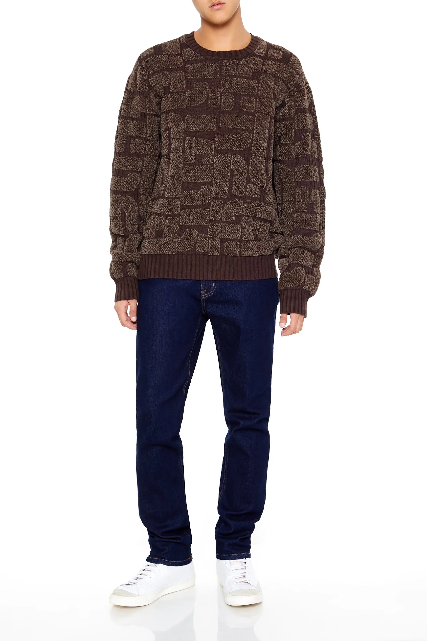 Chandail ras du cou avec motif géométriquee sold by Urban Planet product image thumbnail 3