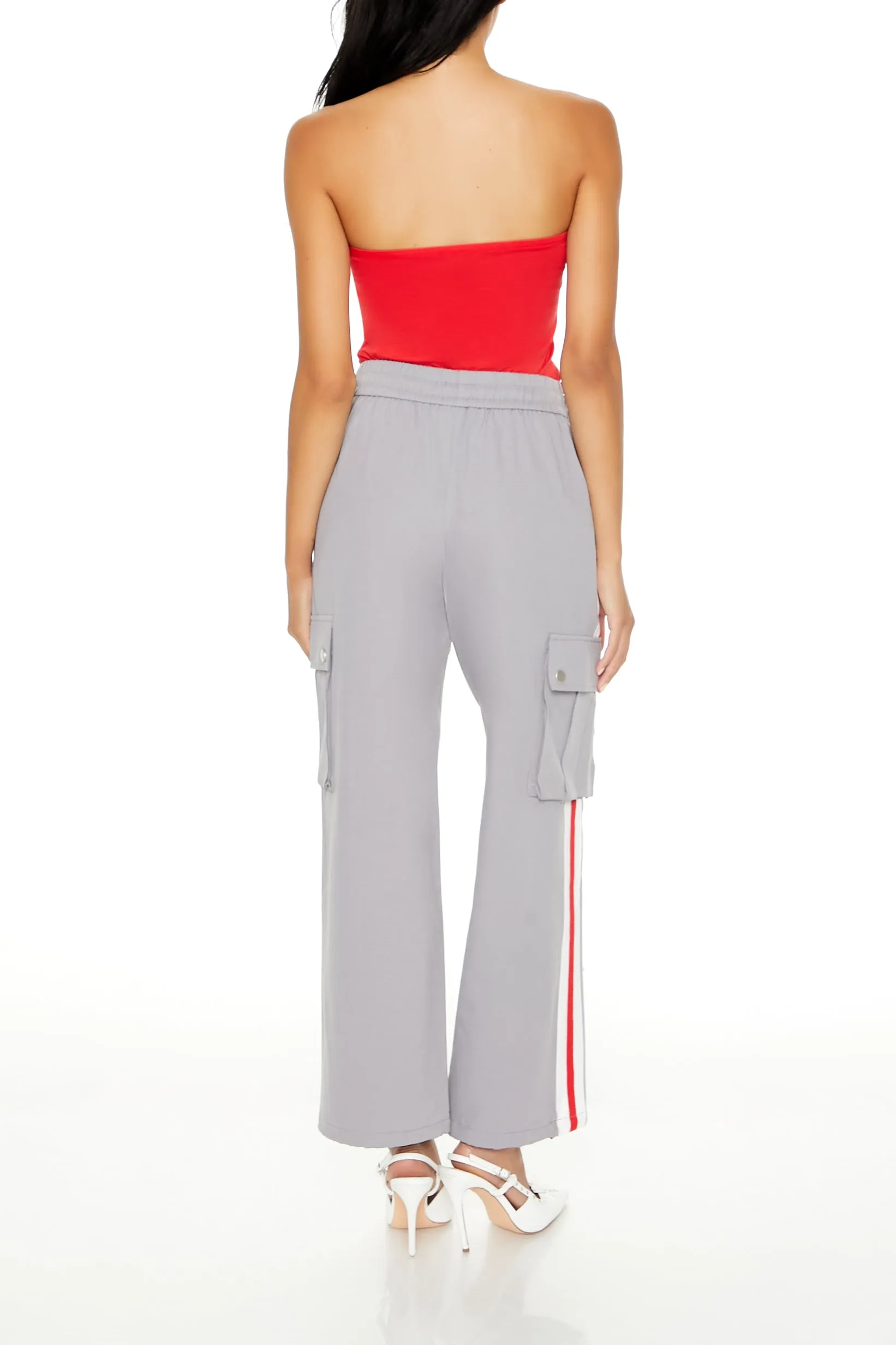 Jogger cargo en sergé rayé sold by Urban Planet product image thumbnail 3