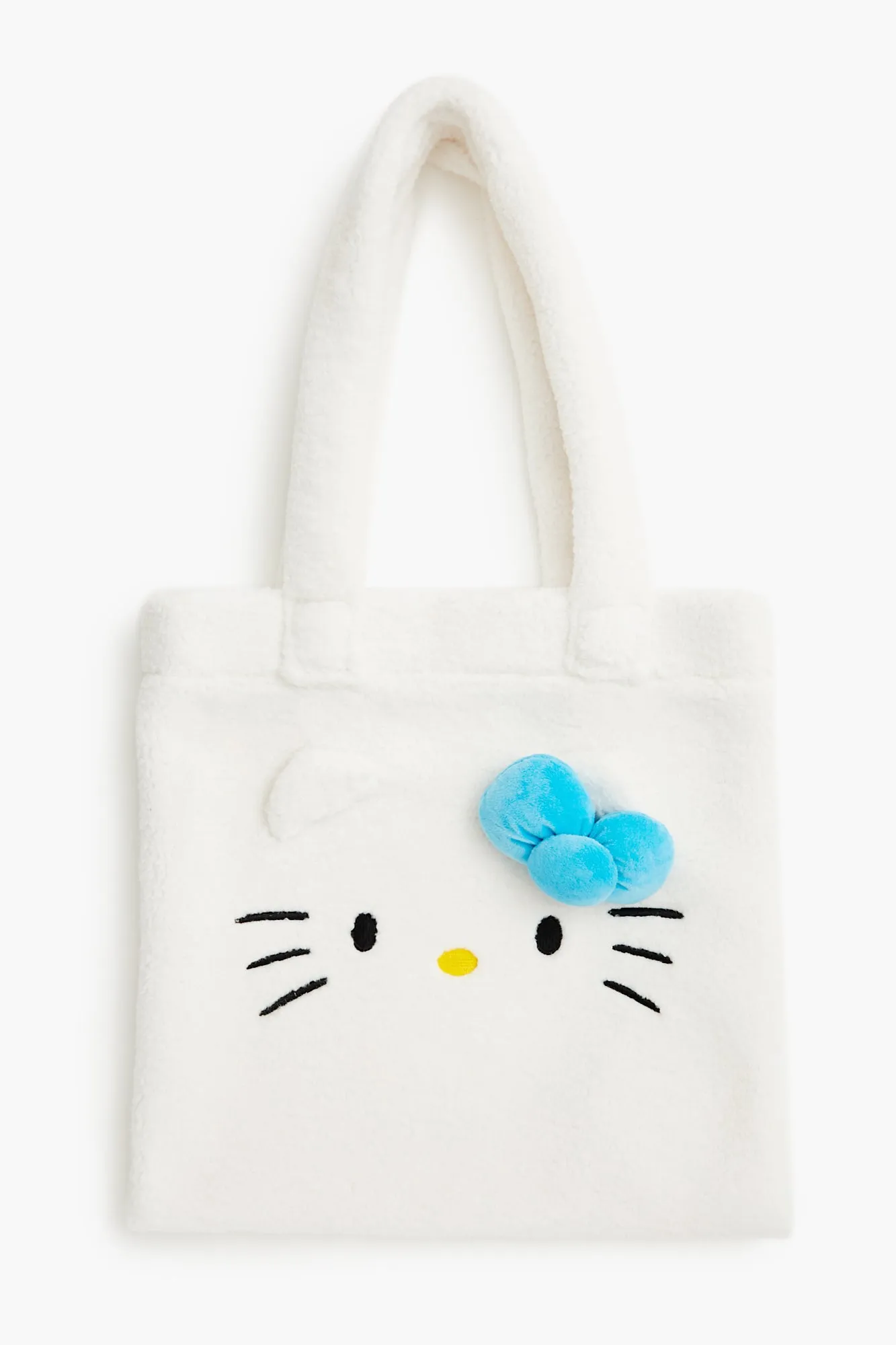 Faux Shearling Hello Kitty Tote Bag sold by Urban Planet
