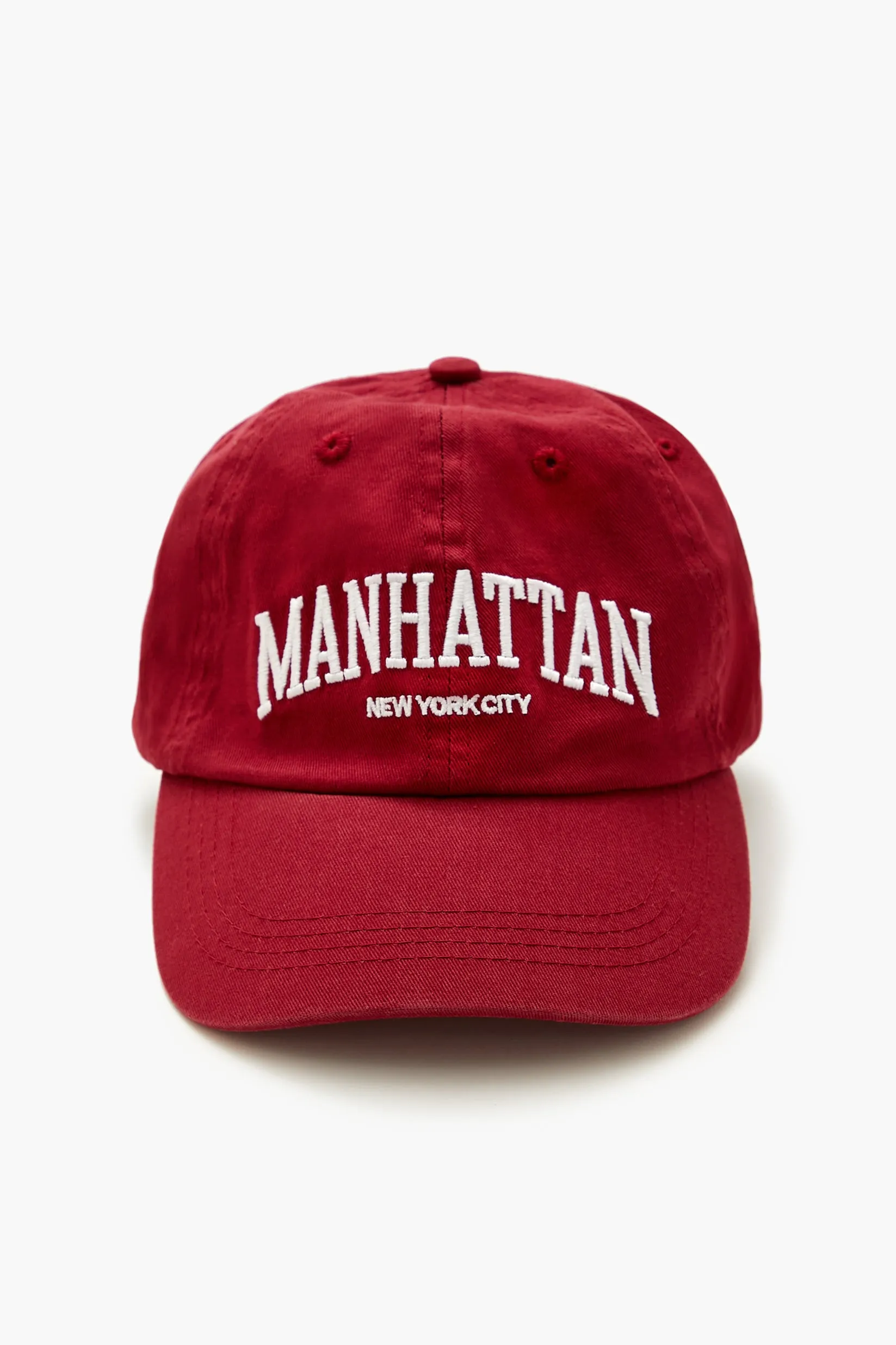Manhattan Embroidered Baseball Hat sold by Urban Planet product image thumbnail 2