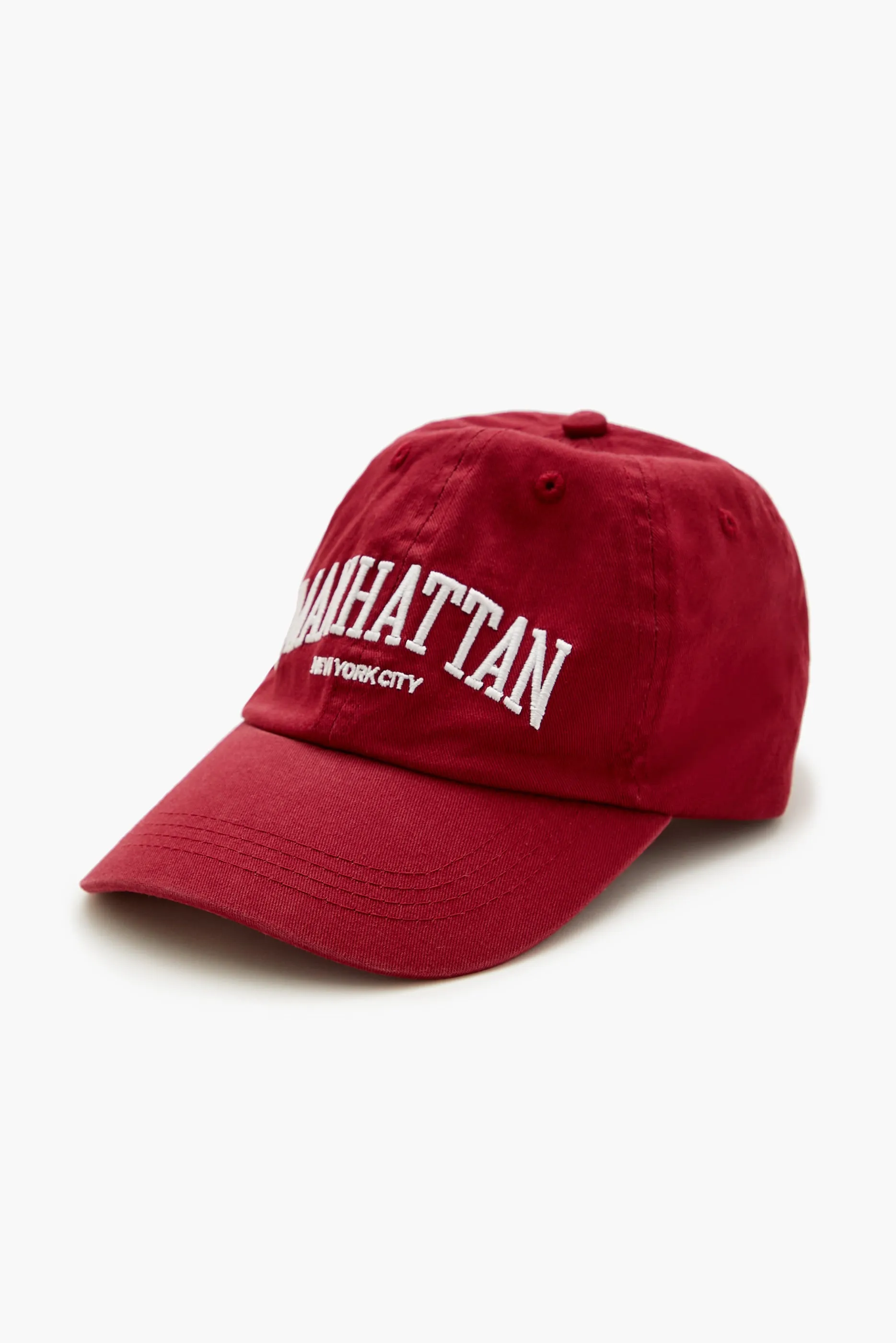 Casquette de baseball avec motif brofé Manhattan sold by Urban Planet product image thumbnail 3