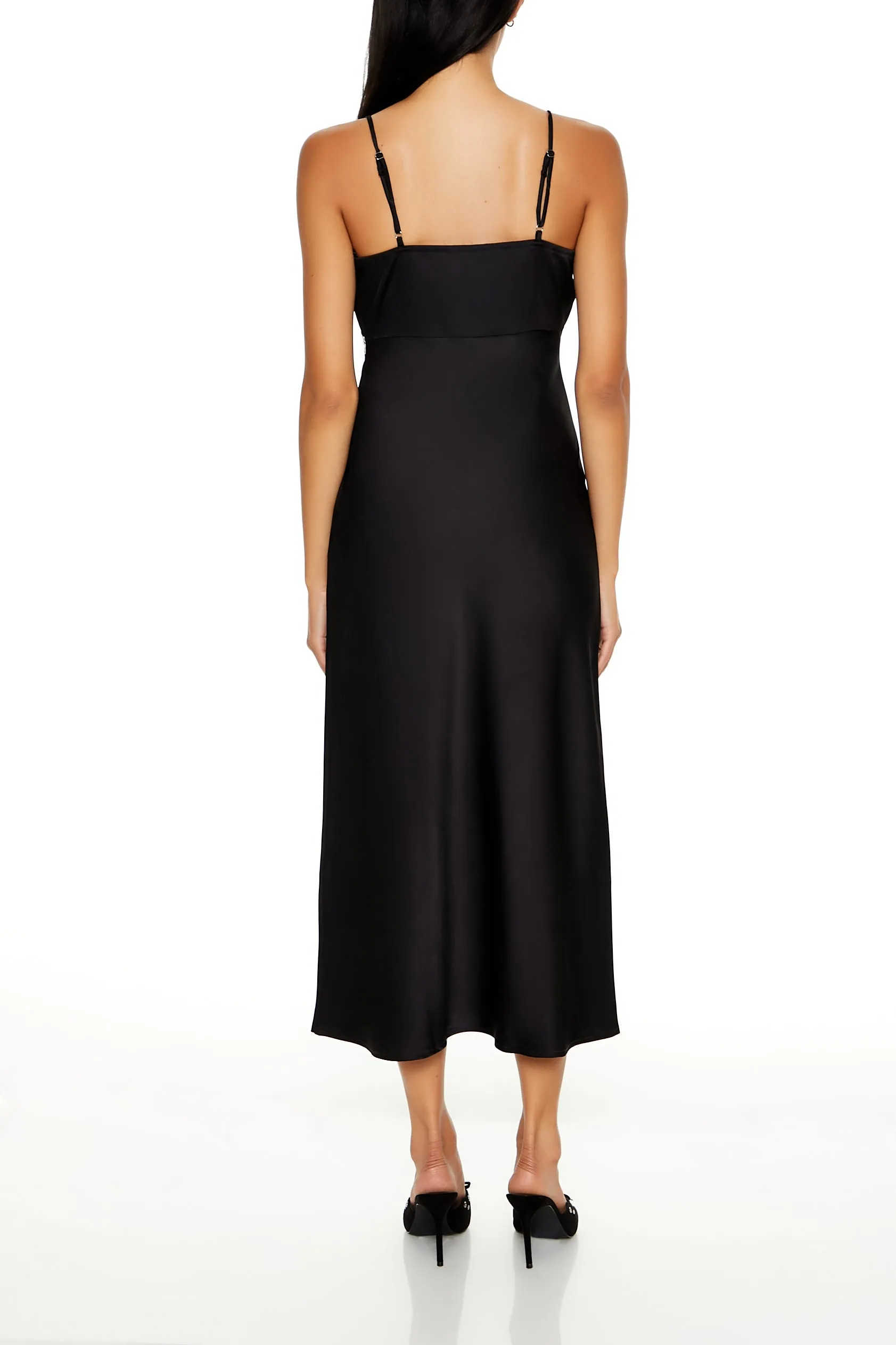 Robe maxi à enfiler avec liséré de dentelle sold by Urban Planet product image thumbnail 2