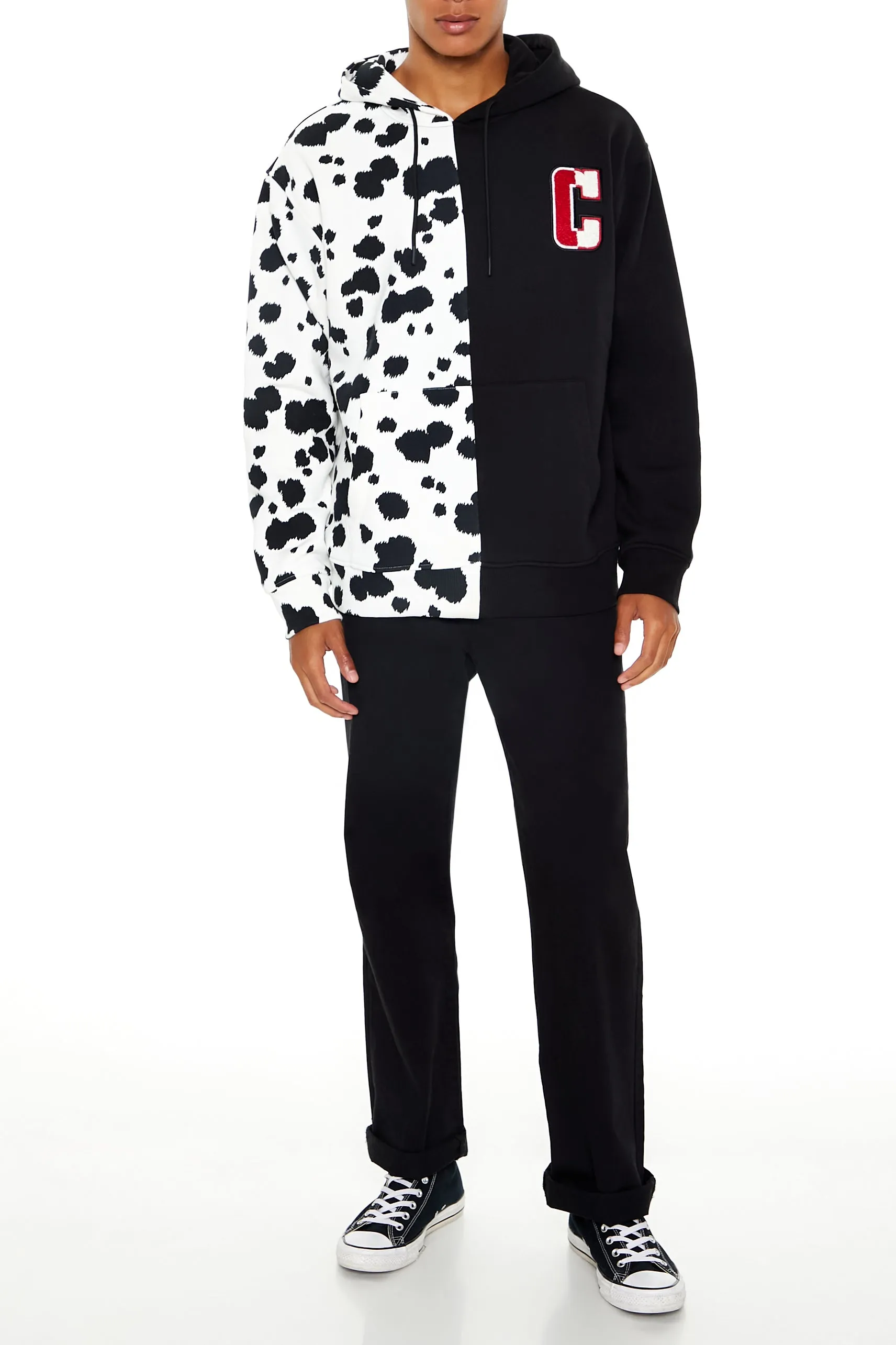 Haut à capuchon avec empiècement Disney Villains Cruella de Vil en chenille sold by Urban Planet product image thumbnail 3