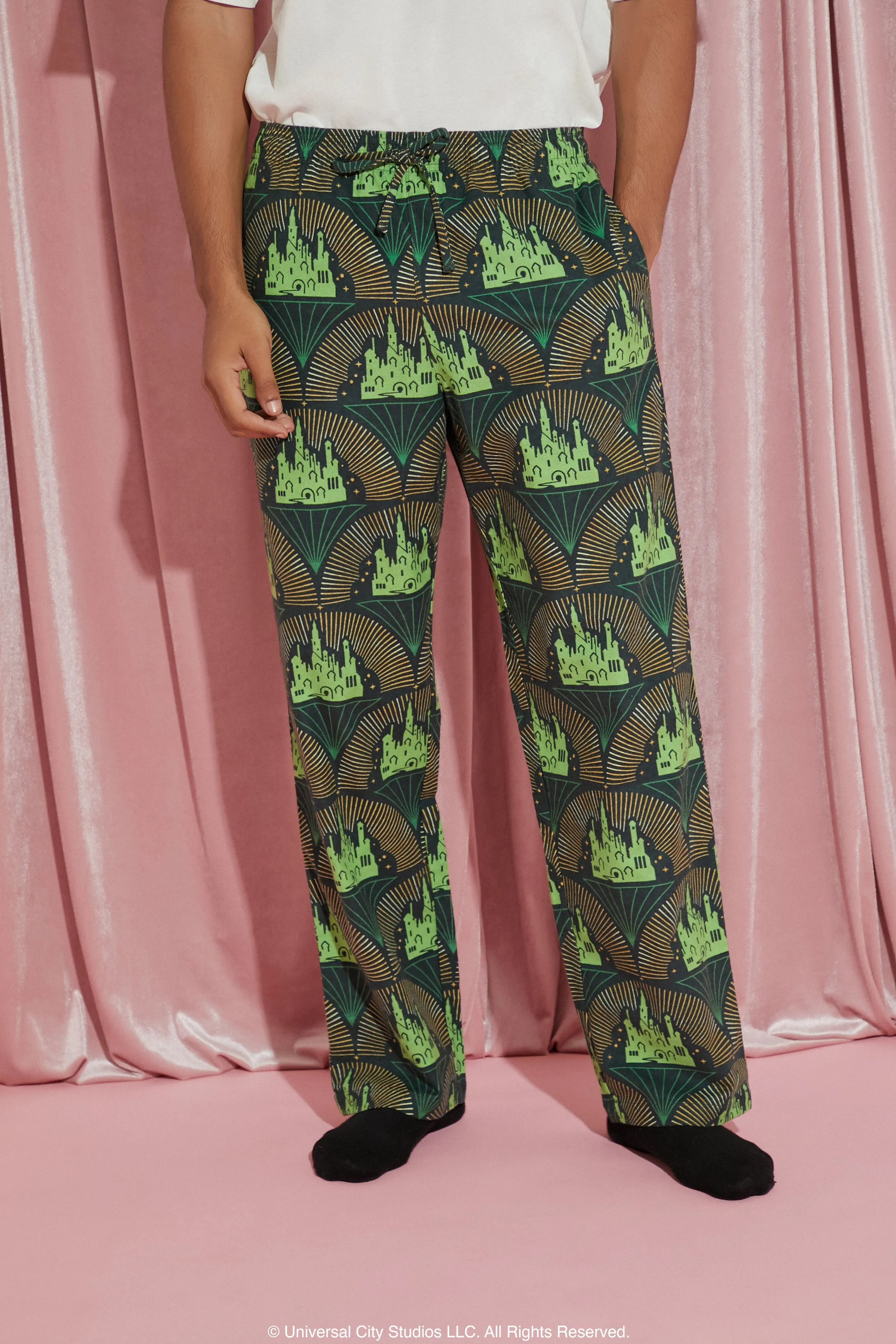 Pantalon de pyjama à imprimé Wicked Emerald City sold by Urban Planet