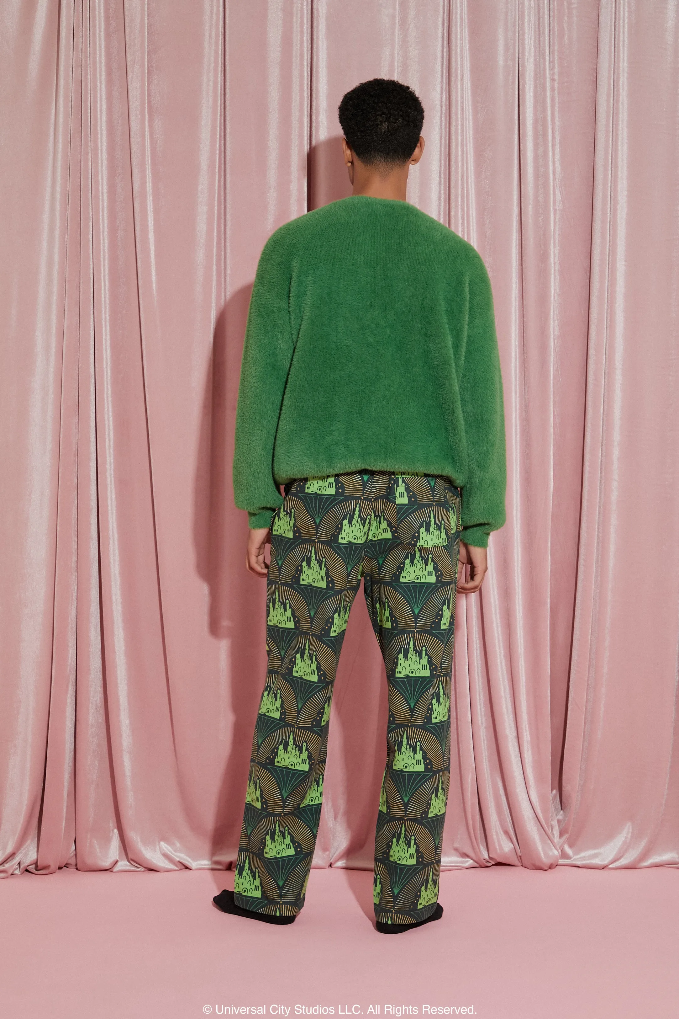 Pantalon de pyjama à imprimé Wicked Emerald City sold by Urban Planet product image thumbnail 3