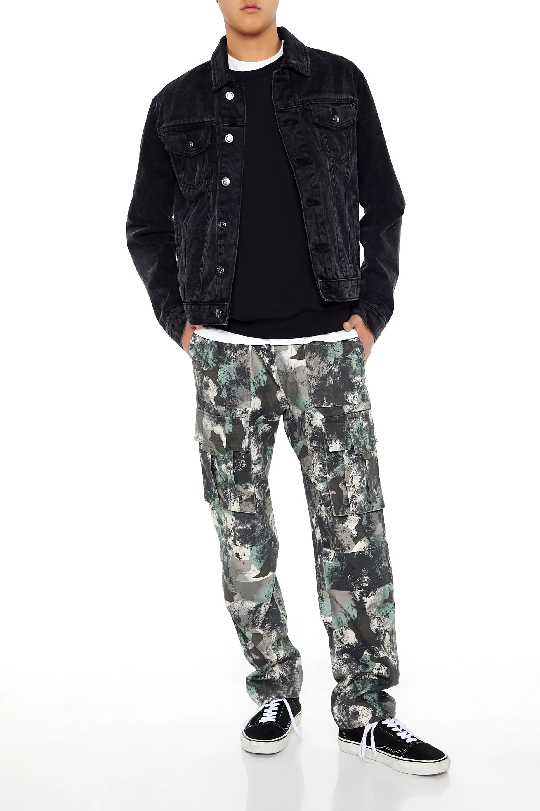 Camo Slim Fit Cargo Pant sold by Urban Planet product image thumbnail 2